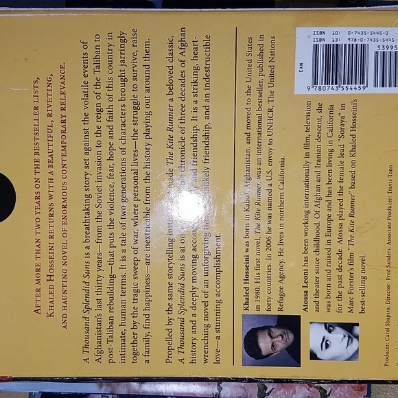 4 books on cds michael palmer, debbie macomber, laurin sitting, Khaled hosseini - Picture 3 of 9